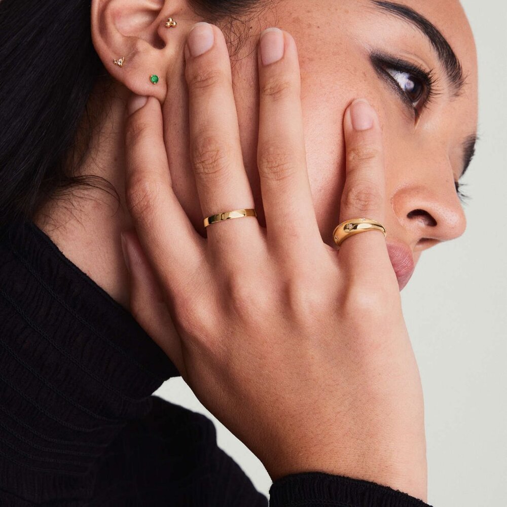 SOLD  MEJURI Thin Dôme Ring 14k Solid Yellow Gold ***Best Seller!